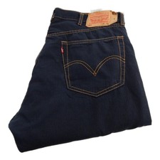 Levi 501 Jeans Dritto Nero