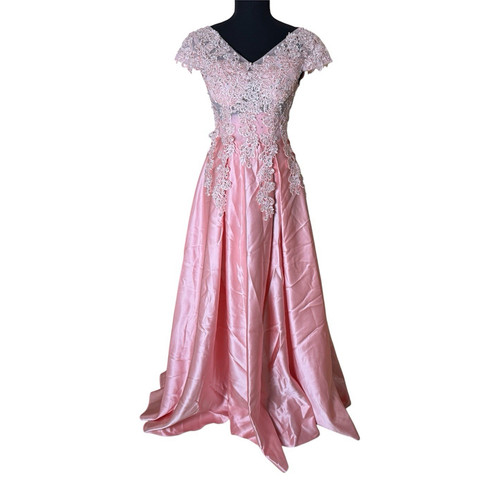 Abito lungo formale corsetto
