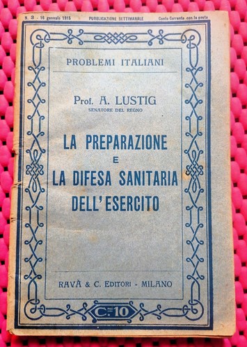 Opuscolo prima guerra - prima, mondiale