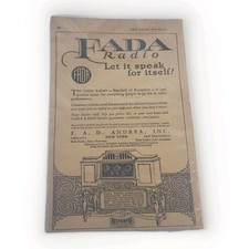 Radio fada 1928 - 1928, il