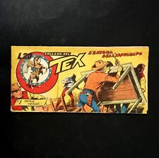 TEX striscia - serie Verde n. 1 L'ENIGMA DELL'IPPOCAMPO - 1953 - Leggi descriz