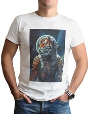 T-shirt astronauta tigre