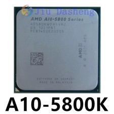 AMD A10-5800K Socket FM2 CPU A10-Series Quad-Core 3.8GHz 4M Processore 100W