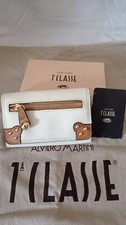 Portafoglio donna pelle geo white Alviero Martini 1 CLASSE  con scatola 