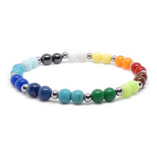 Bracciale colorato acciaio - colorato, in