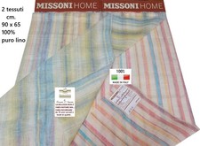Missoni 2 tessuti Puro Lino