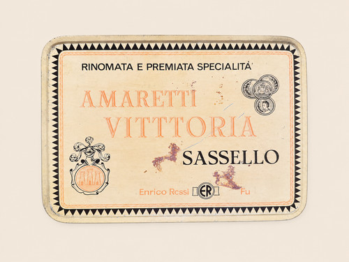 Scatola latta amaretti - scatola,