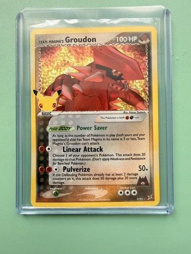 Team magma groudon 95 - magma’s, 9/95