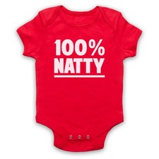 100% 100% Natty Babygrow naturale bodybuilding palestra allenamento baby grow regalo