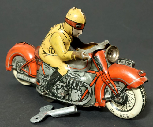 Vecchia moto georg fischer - georg,