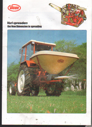 Vicon vari spreaders 402 602 - vicon,