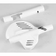 plastiche copridisco para disco anteriore honda XR 600 Ufo bianco protezione