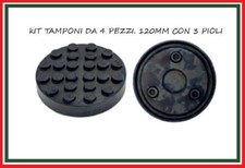 kit 4 TAMPONI TONDI GOMMA PER
