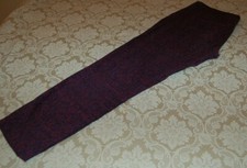 Warehouse - Pantalone donna, Blu e viola, Floreale, Cotone tg Uk 10 Fr 38,usato