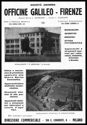 Pubblicita 1931 officine - 1931,