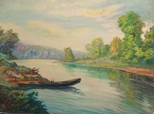 Antico dipinto ad olio