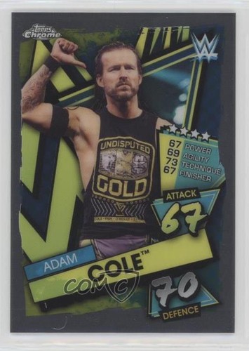 2021 topps chrome wwe slam - wwe,