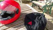 Casco Moto Dainese Ergon Racing Taglia M Medium 57 58 cm Ergon Racing Rosso