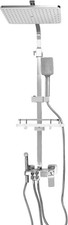 Colonna doccia con termostato in acciaio inox Home Shower System SAUADY Doccino
