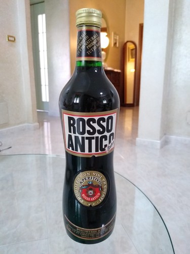 Rosso antico buton vintage - rosso,