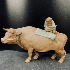 Okimono giapponese in ceramica