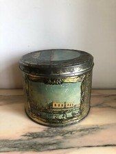  Scatola Di Latta  DORIA  Venezia cilindrica cm 18  alt cm 14 come da foto