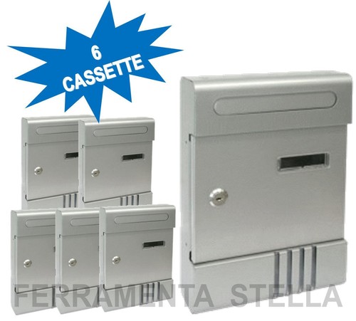 Cassetta postale acciaio - postale,