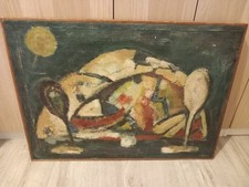 Quadro Dipinto Enrico Sirello Del 1958