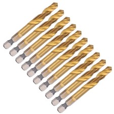 10pz Kit Rubinetto Vite M8 HSS