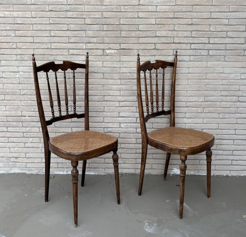 Sedie coppia legno - coppia,