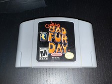 Conker's Bad Fur Day (Nintendo 64, 2001) Autentico - N64