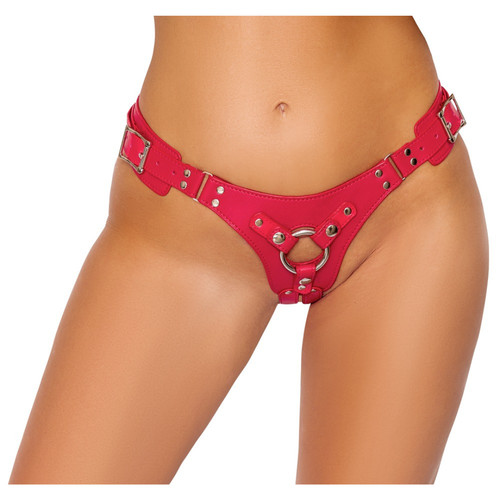 Strap harness red mutandina - strap-on,