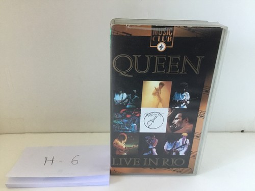 Queen live rio vhs - live,
