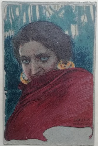 Cartolina basilio cascella iii - basilio,