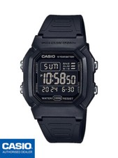 CASIO W-800H-1BVES⎪W-800H-1B⎪Original⎪CASIO Collection Men⎪NEGRO