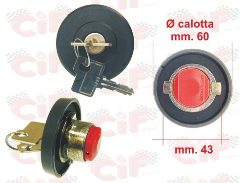 Tappo serbatoio carburante - tappo,