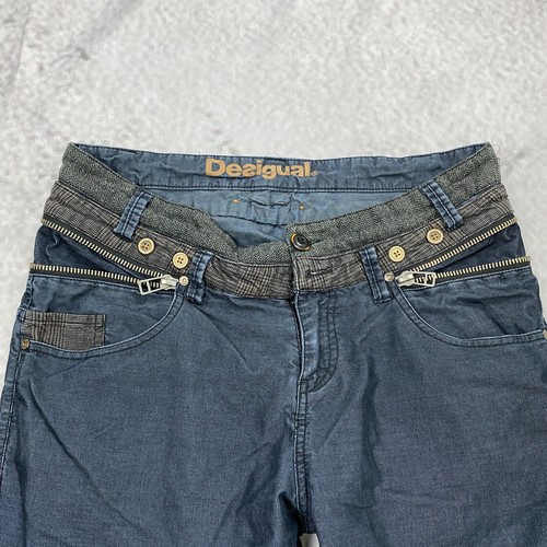 Pantaloni designer desigual - pantaloni,