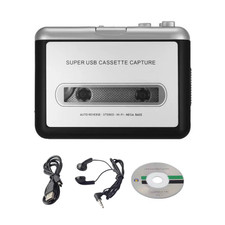 Lettore Radio Portatile per Acquisizione Cassette USB Convertitore Da Cassetta U