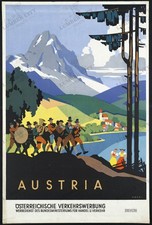 Austria Travel Poster 1935