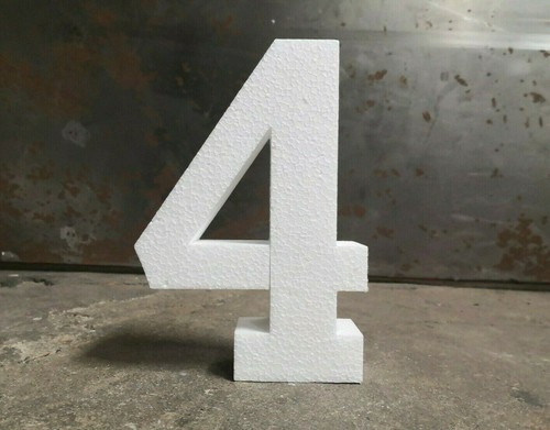 Numero polistirolo x 8 - numero,