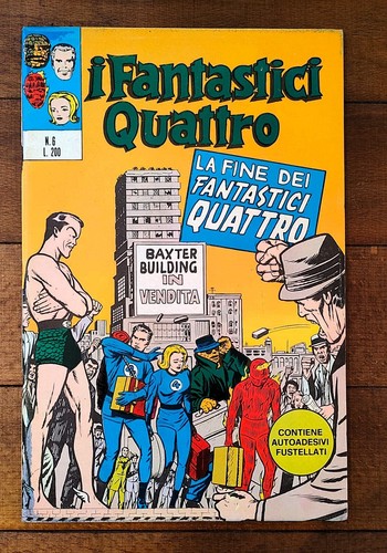 Fantastici 6 anno 1971 - 4, n°6