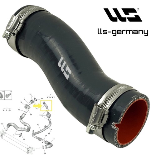 Tubo turbo intercooler per