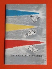 AA.VV. Lettera allo studente 1957 Olivetti compl.ill.