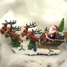 Carillon Slitta Babbo Natale