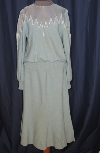 Abito pezzi maglia blu - maglia,