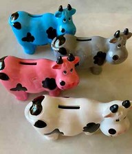 Salvadanaio in ceramica set di