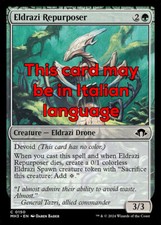 MTG 4x ELDRAZI REPURPOSER EXC - RIQUALIFICATORE ELDRAZI 150 - MH3 - MAGIC