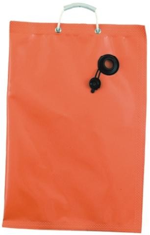 Sacco vuoto segnali - sacco, arancio