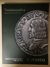 Catalogo Asta 1024 Cambi Crippa Numismatica 28-29 maggio 2025 (monete, Ferrara)