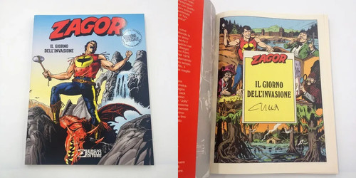 Zagor variant lucca comics - lucca,